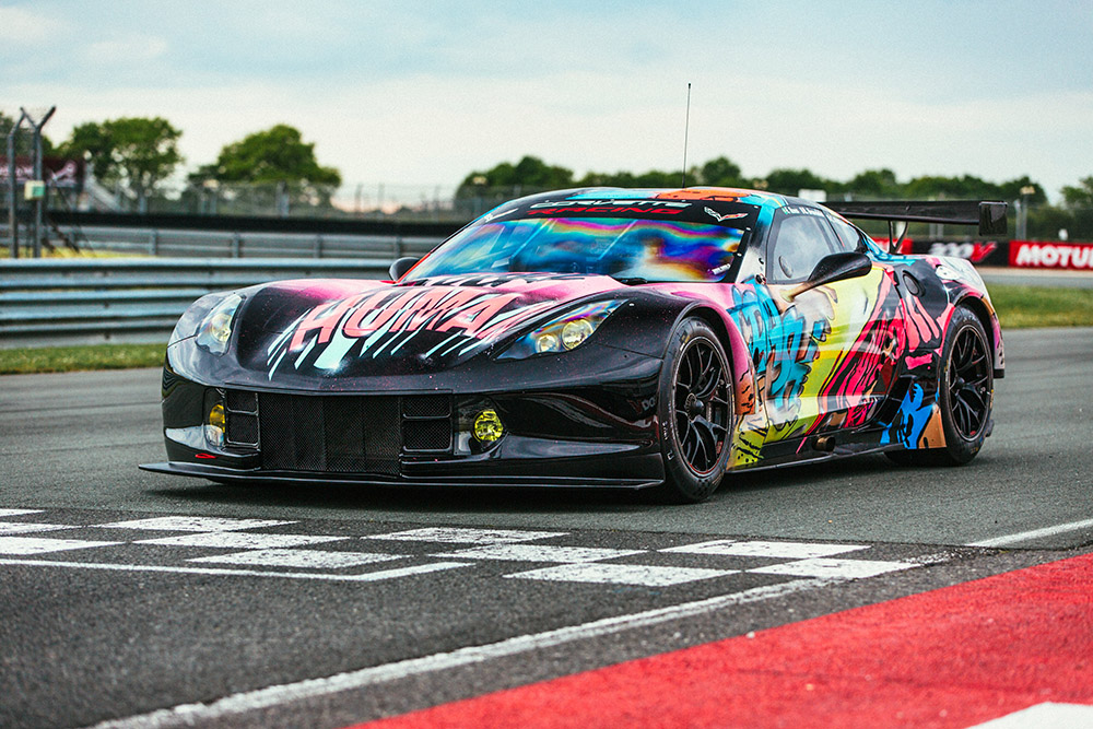 Larbre's Corvette Art Car for Le Mans — Ecurie